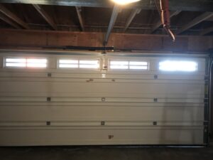 garage door with regular spring