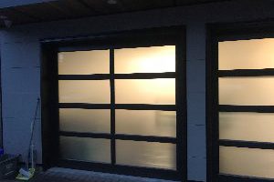 esteem glass garage door
